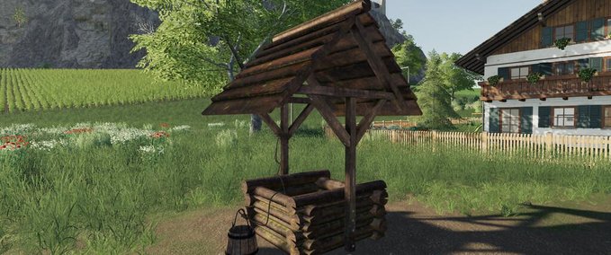 Placeable Woodenfountain Mod Image