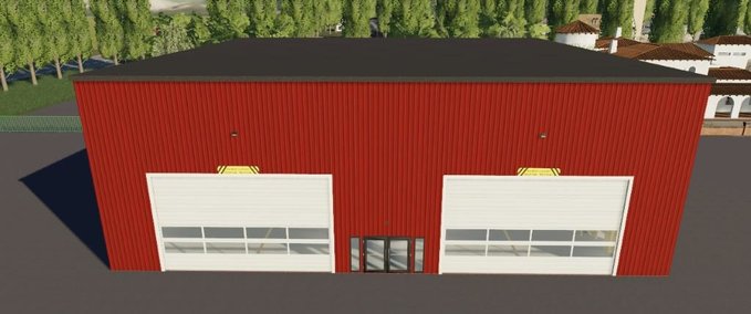 Gebäude Large Mechanic Shop Landwirtschafts Simulator mod
