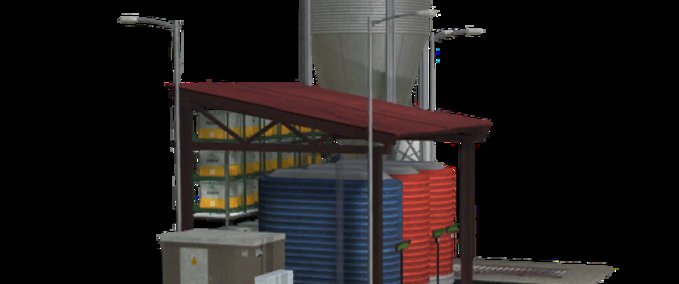 Gebäude mit Funktion Seeds Production Landwirtschafts Simulator mod