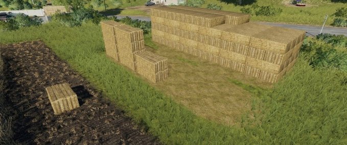 Objects Bale Stacks Farming Simulator mod