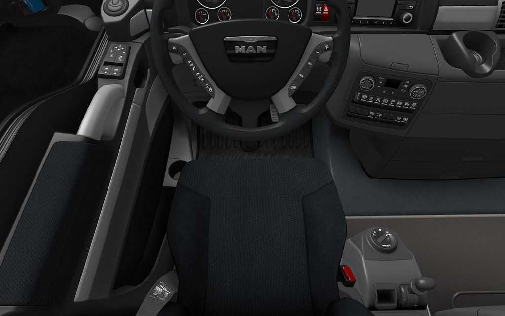 SCS MAN TGX Euro 6 Interior Improvements [1.36.x] - Thumbnail 1