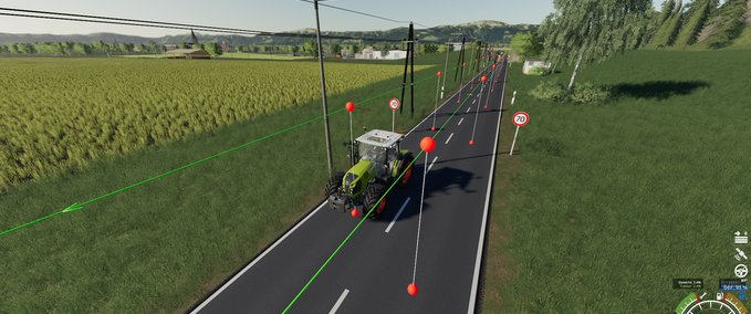 Courseplay Kurse AutoDrive-Streckennetz Porta Westfalica Landwirtschafts Simulator mod