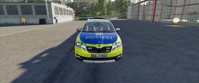 Skoda Octavia Scout 2017 Polizei Mod Image