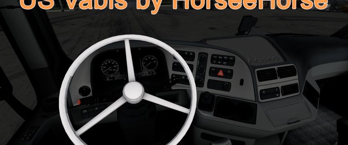 Sonstige US Vabis Lenkrad für alle LKWs [1.36.x] Eurotruck Simulator mod