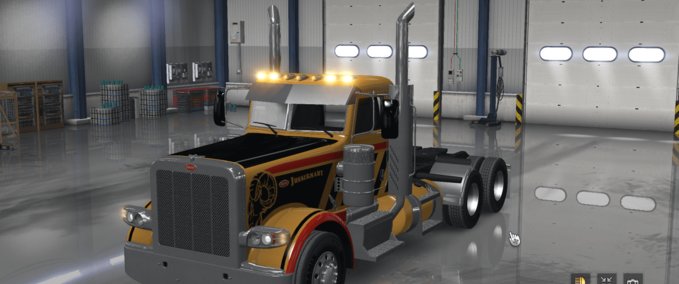 Anbauteile [ATS] Cabin Strobe Lights [1.37] American Truck Simulator mod