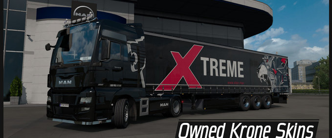 Skins Owned Krone Skins by Wellano Eurotruck Simulator mod