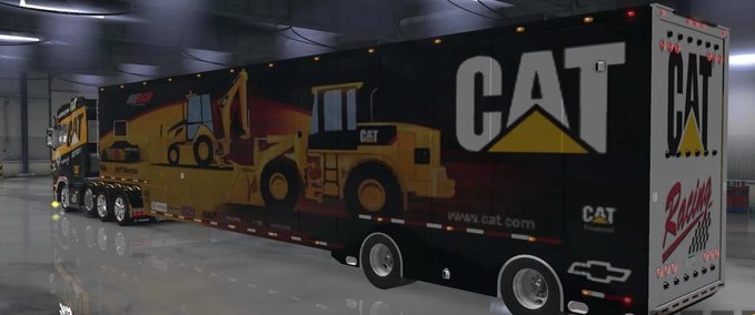 Trailer Featherlite Anhänger von Chief86 (1.36.x) American Truck Simulator mod
