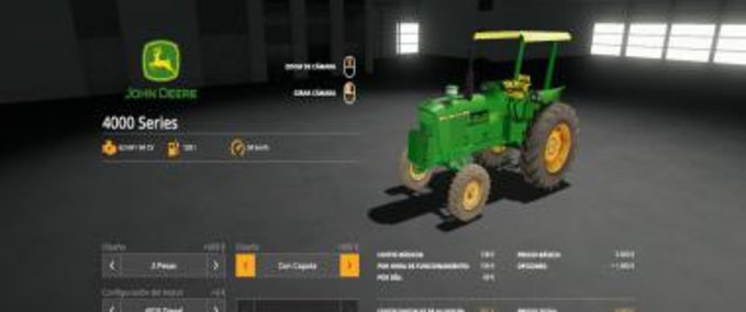 FS19 John Deere 4000 Series ESP Mod Image