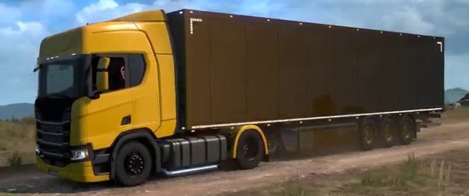 Trailer King Cargo Official Anhänger [MP-SP] [Multiplayer] [TruckersMP] Eurotruck Simulator mod