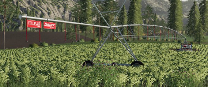 Platzierbare Objekte Lindsay Zimmatic Pivot 68m Placeable Landwirtschafts Simulator mod