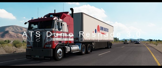 Mods [ATS] Dumo Realistic Reshade Patch [1.37] for HIGH END PC American Truck Simulator mod