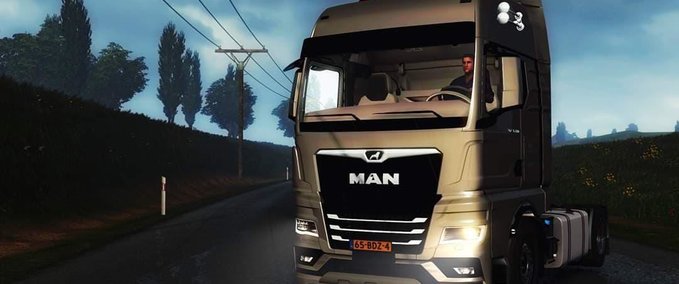 MAN MAN TGX 2020 [1.37] Eurotruck Simulator mod