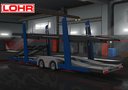 LOHR CAR TRANSPORT TRAILER 1.36.x