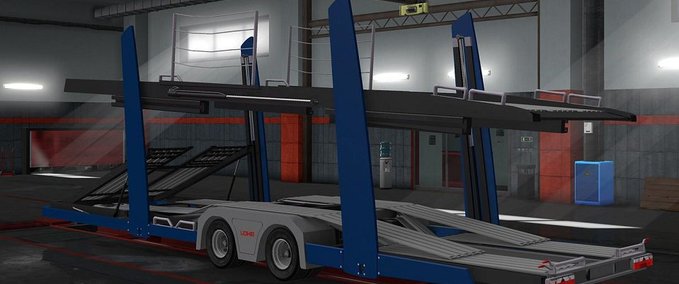 Trailer LOHR FAHRZEUGTRANSPORTER 1.36.x Eurotruck Simulator mod