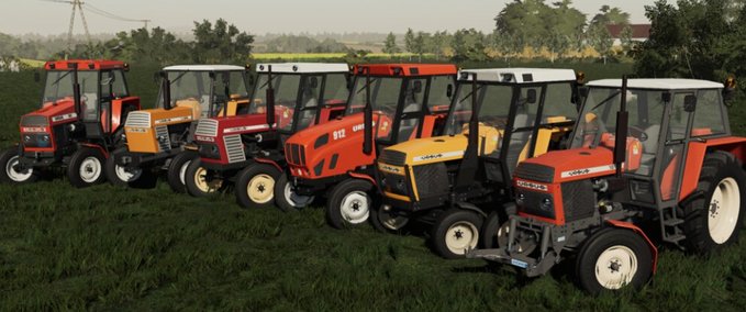 Tractors Ursus 4cyl. 4x2 Pack Farming Simulator mod