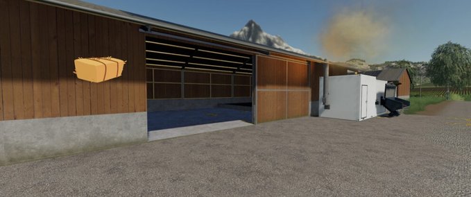 Gebäude GlobalCompany - Bale Drayer Landwirtschafts Simulator mod