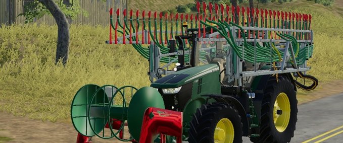 Sonstige Anbaugeräte SLURRYKAT FRONT REELER Landwirtschafts Simulator mod