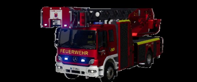 Feuerwehr MERCEDES DLK MULHEIM AN DER RUHR Landwirtschafts Simulator mod