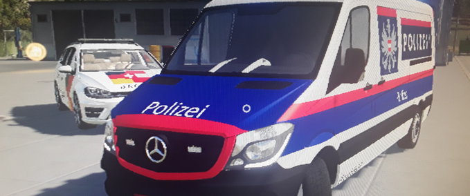PKWs Österreich Polizei Auto Landwirtschafts Simulator mod