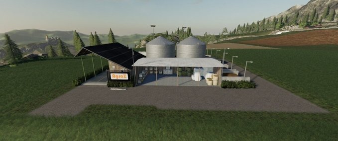 Gebäude mit Funktion AgraZ Land Trade Landwirtschafts Simulator mod