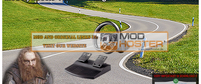 Mods Mod für Lenkrad 180-270 Grad 1.37.XX ATS American Truck Simulator mod