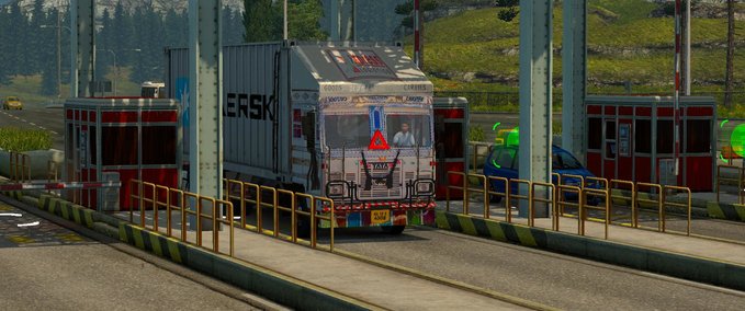 Sonstige TATA 1615 Container Truck [1.36.x] Eurotruck Simulator mod