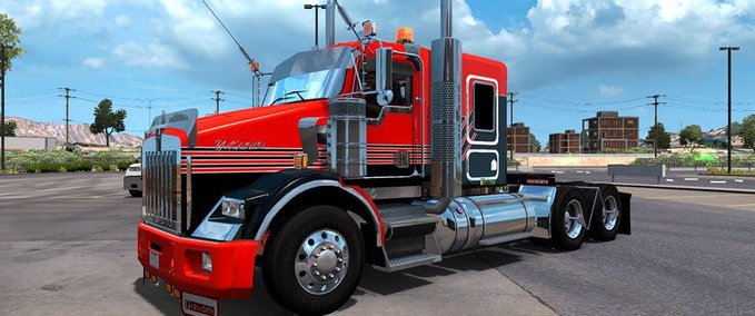 Trucks [ATS] Kenworth T800 Custom [1.37.x] American Truck Simulator mod