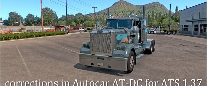 Trucks [ATS] Autocar AT-DC Korrekturen [1.37] American Truck Simulator mod
