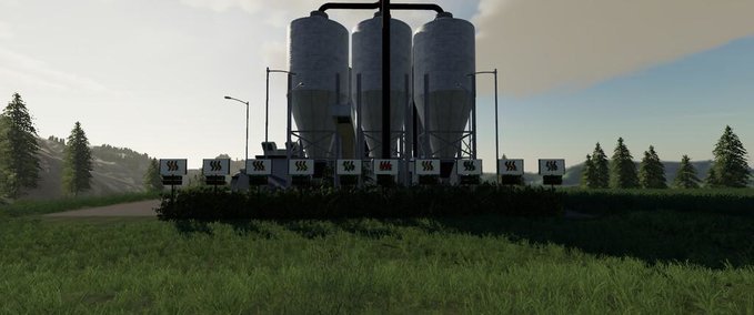 Gebäude mit Funktion Grain Drying Mod Landwirtschafts Simulator mod