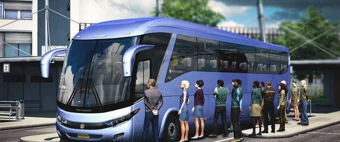 Volvo Passagier Mod für Volvo Busse [1.36.x] Eurotruck Simulator mod