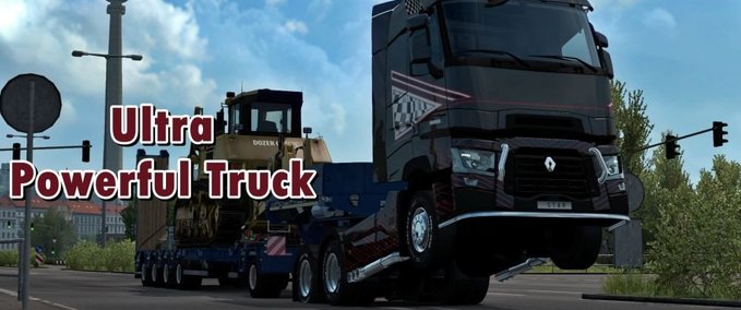 Trucks Ultra Powerful Truck [1.36x] Eurotruck Simulator mod