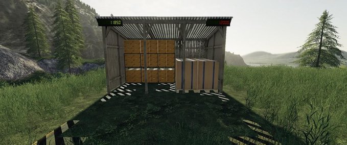 Gebäude mit Funktion Egg Storage FS 19 Landwirtschafts Simulator mod