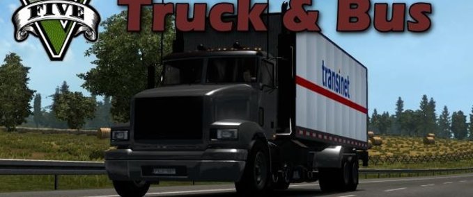 AI GTA V LKWs & Busse im Straßenverkehr Paket (ETS2 and ATS) 1.37.x Eurotruck Simulator mod