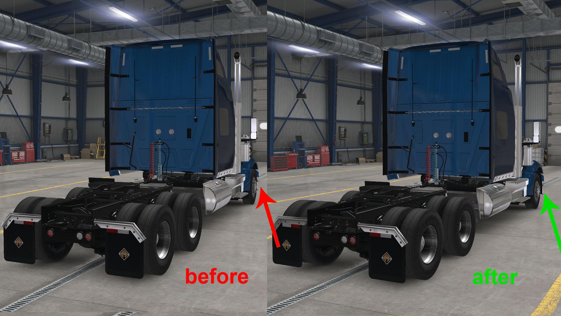 Correction of Front Wheel Track Addon v1.0