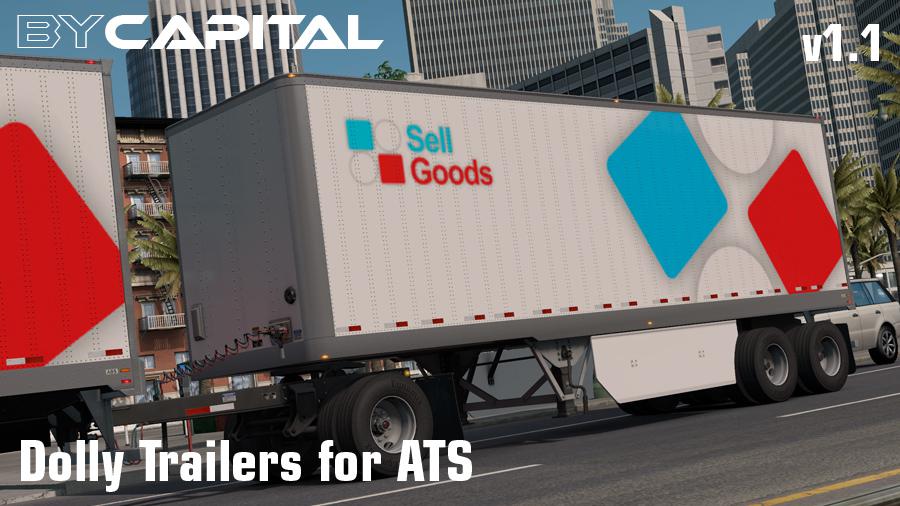 [ATS] Dolly Trailers von Capital v1.0 [1.36.x]
