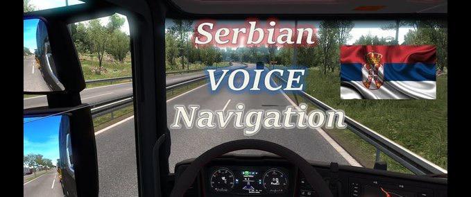 Sound Sprachnavigation auf Serbisch [20.04.2020] 1.37 Eurotruck Simulator mod