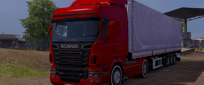 Scania Scania R500 von Halil Yavuz [1.36.x] Eurotruck Simulator mod