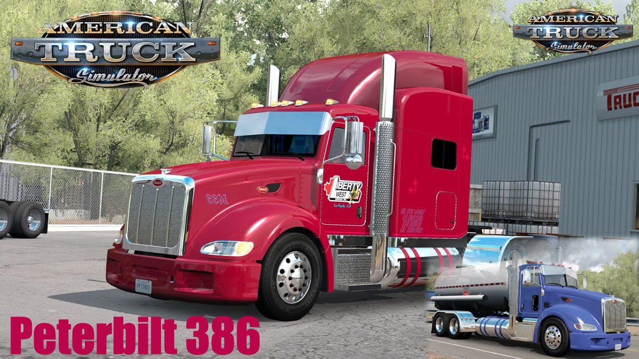 [ATS] Peterbilt 386 + Interior v1.0 by Modjeski (1.37.x) thumbnail 4