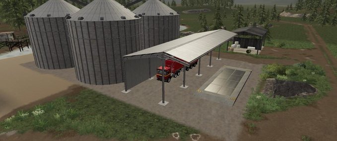 Gebäude Silo Facility Landwirtschafts Simulator mod