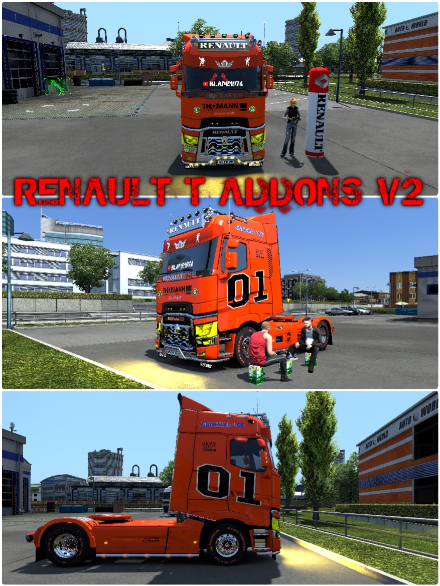 Renault T Addons v2 - Thumbnail 1