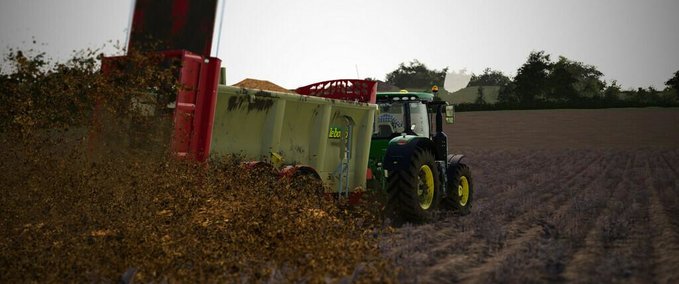 manure spreader Leboulch Goliath 70D24 Mod Farming Simulator mod