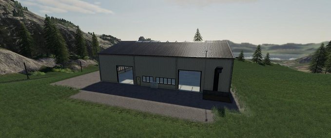 Gebäude Pellet Storage House Landwirtschafts Simulator mod