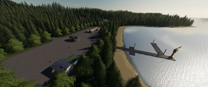Maps Crater Lake Landwirtschafts Simulator mod