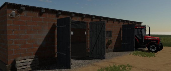 Gebäude Grain Garage Landwirtschafts Simulator mod