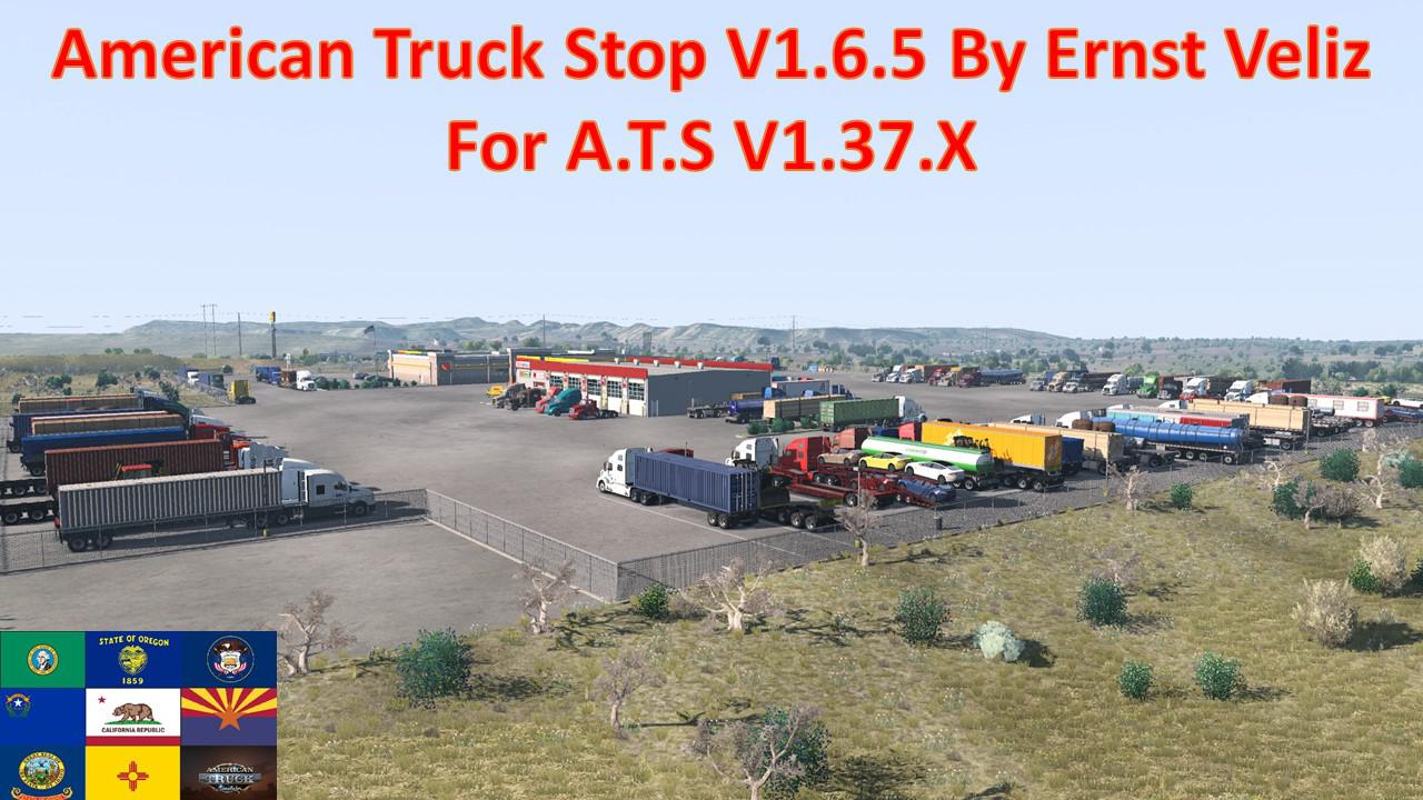[ATS] American Truck Stops V1.0 by Ernst Veliz [1.36.x] thumbnail 8