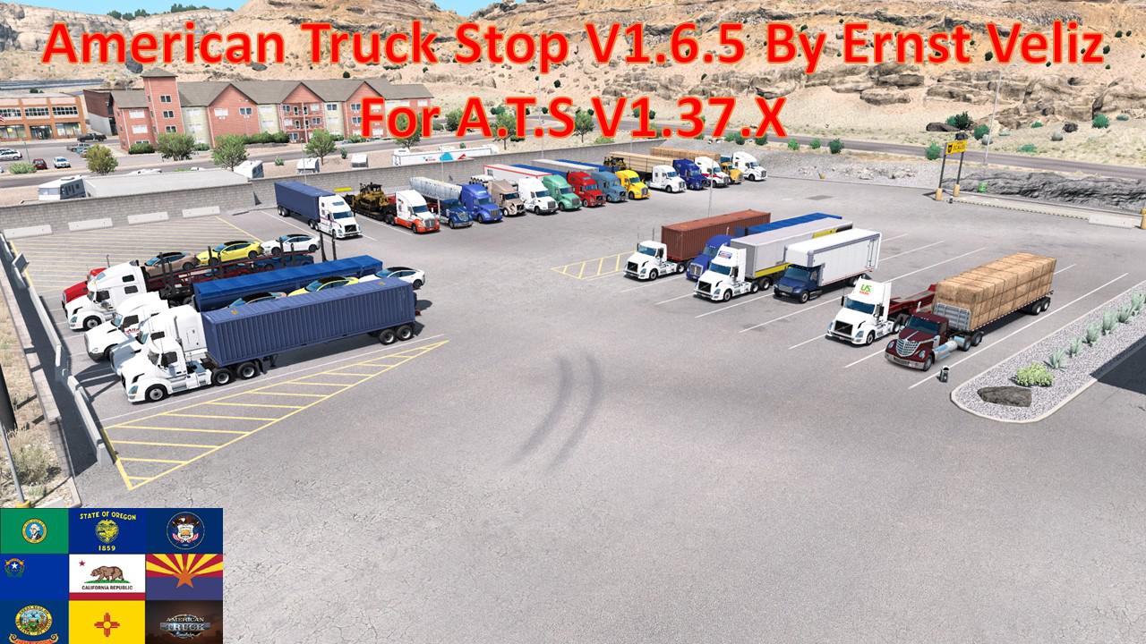 [ATS] American Truck Stops V1.0 by Ernst Veliz [1.36.x] thumbnail 7
