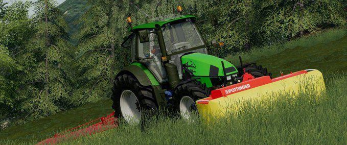 FS 19: Tractors Deutz Fahr mods for Farming Simulator