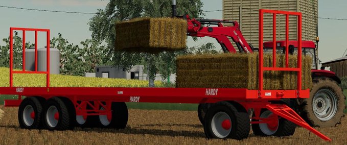 Ballentransport Straw Tray Landwirtschafts Simulator mod