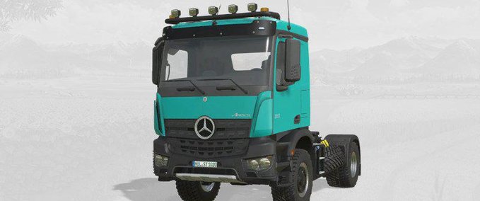 Mercedes Benz MERCEDES BENZ AROCS AGRAR Landwirtschafts Simulator mod