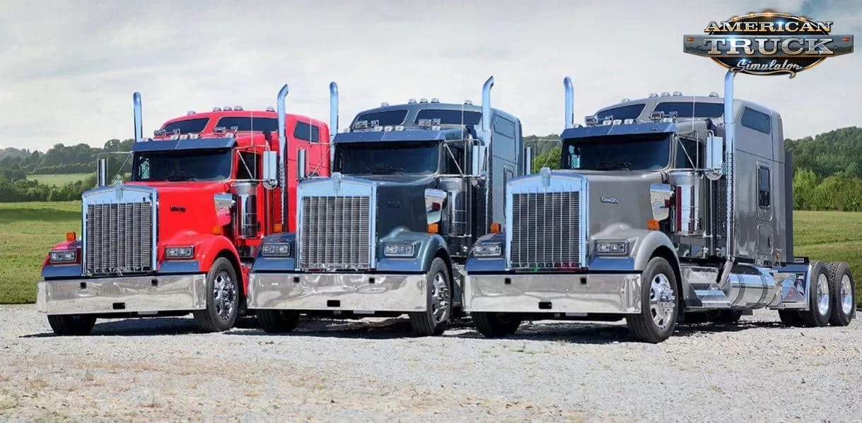 [ATS] REAL ENGINE SOUNDS FOR SCS KENWORTH TRUCKS V4.0 [1.36.X] - Thumbnail 1